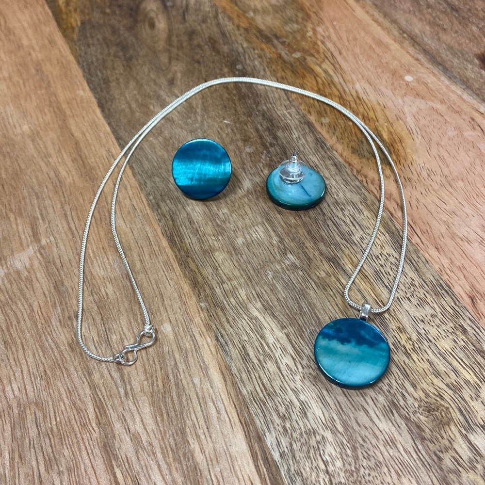 Necklace and Earring Set - Handmade